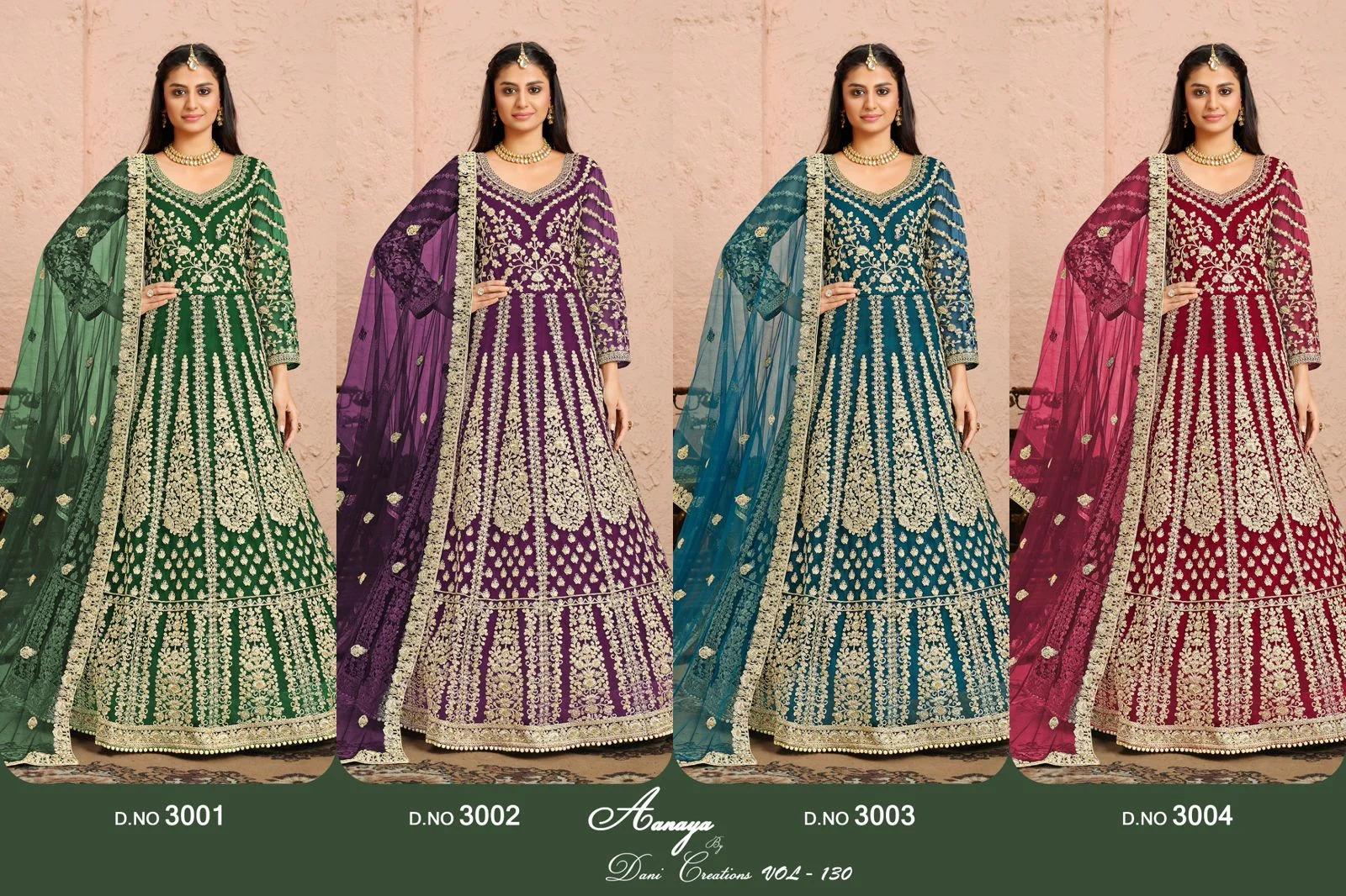 Aanaya Readymade Wedding Wear Suit Catalogue 3