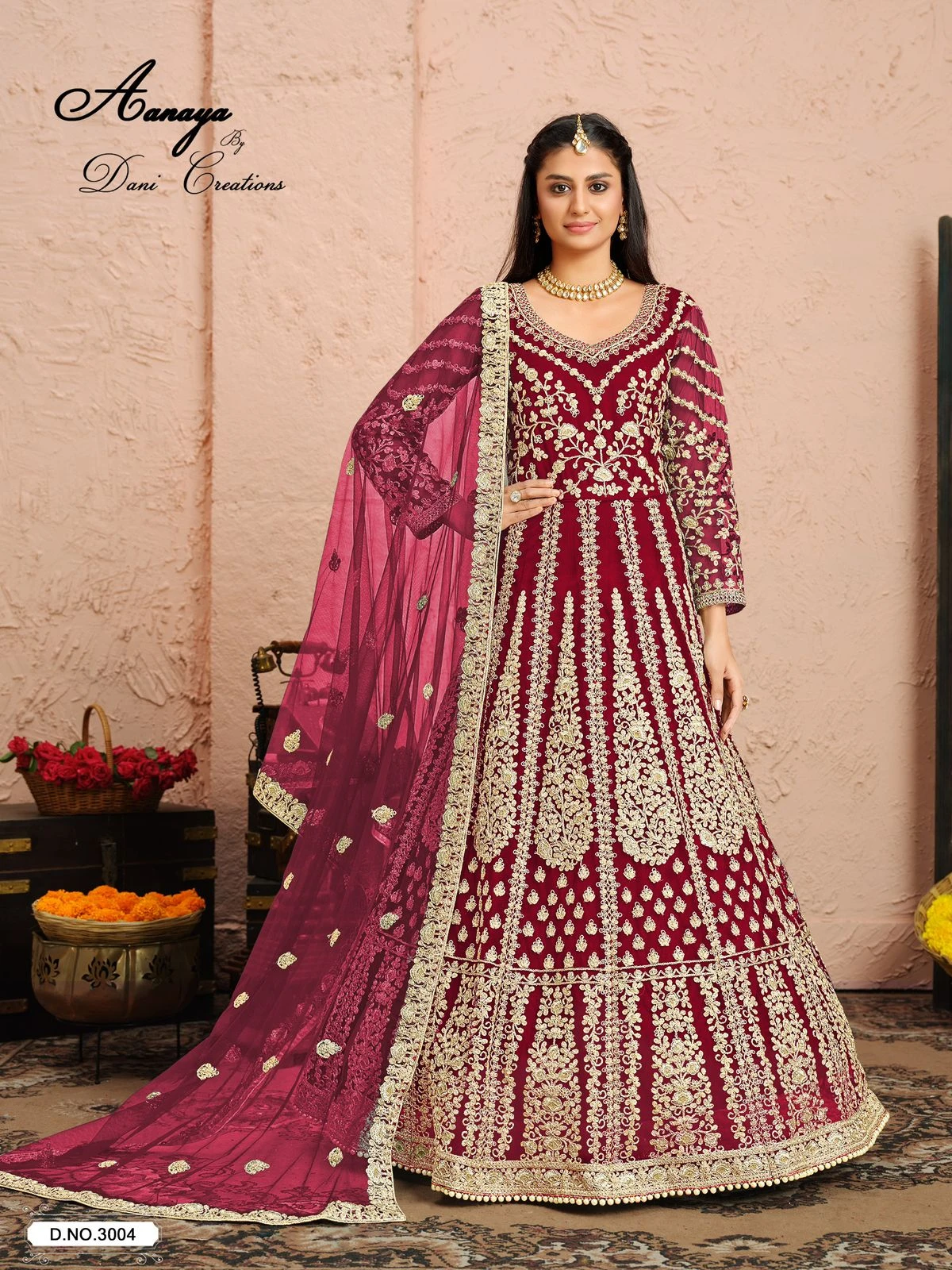 Aanaya Readymade Wedding Wear Suit Catalogue 8