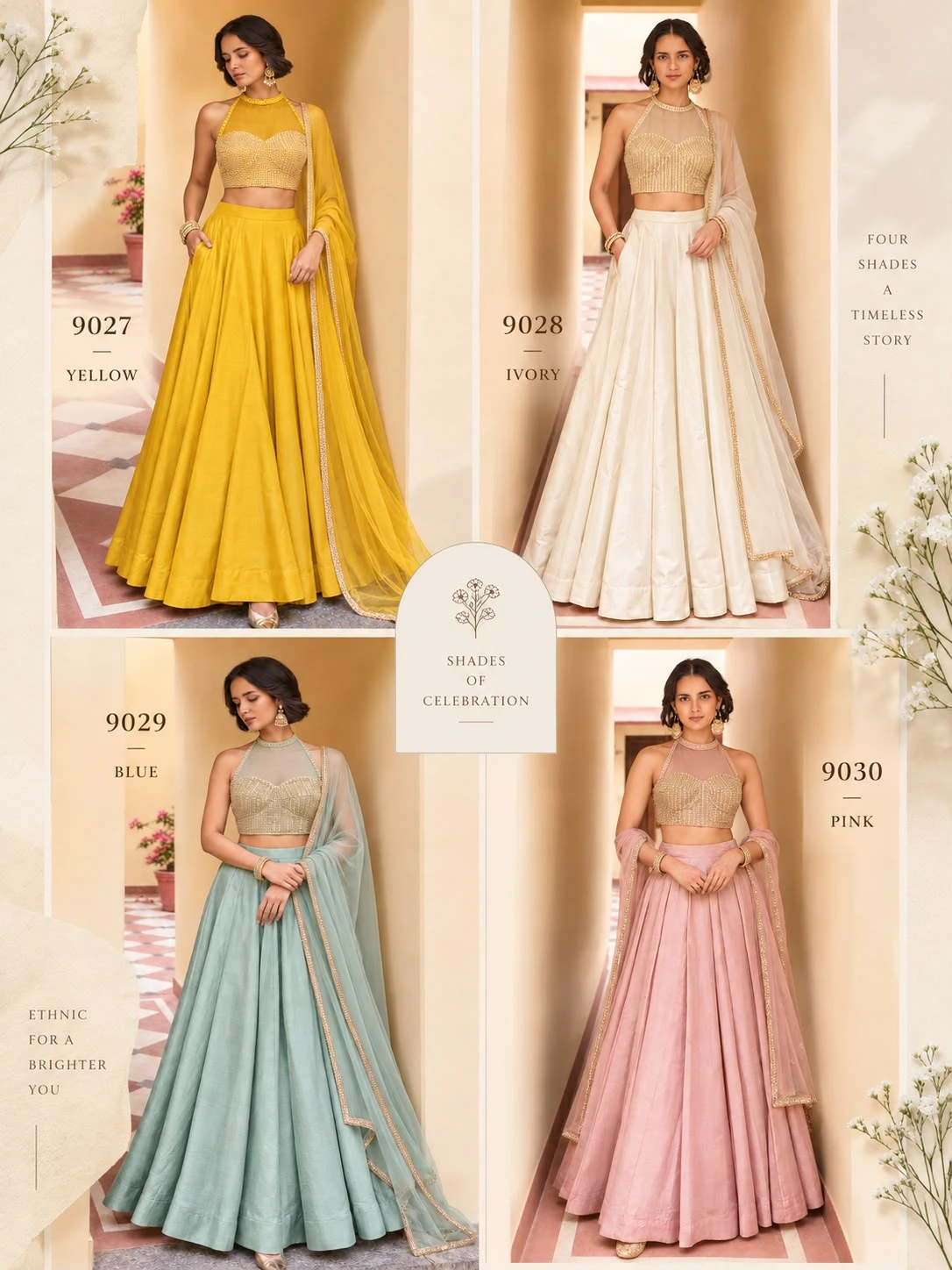 Alizeh Official Series 9027-9030 Readymade Lehenga With Pocket 10