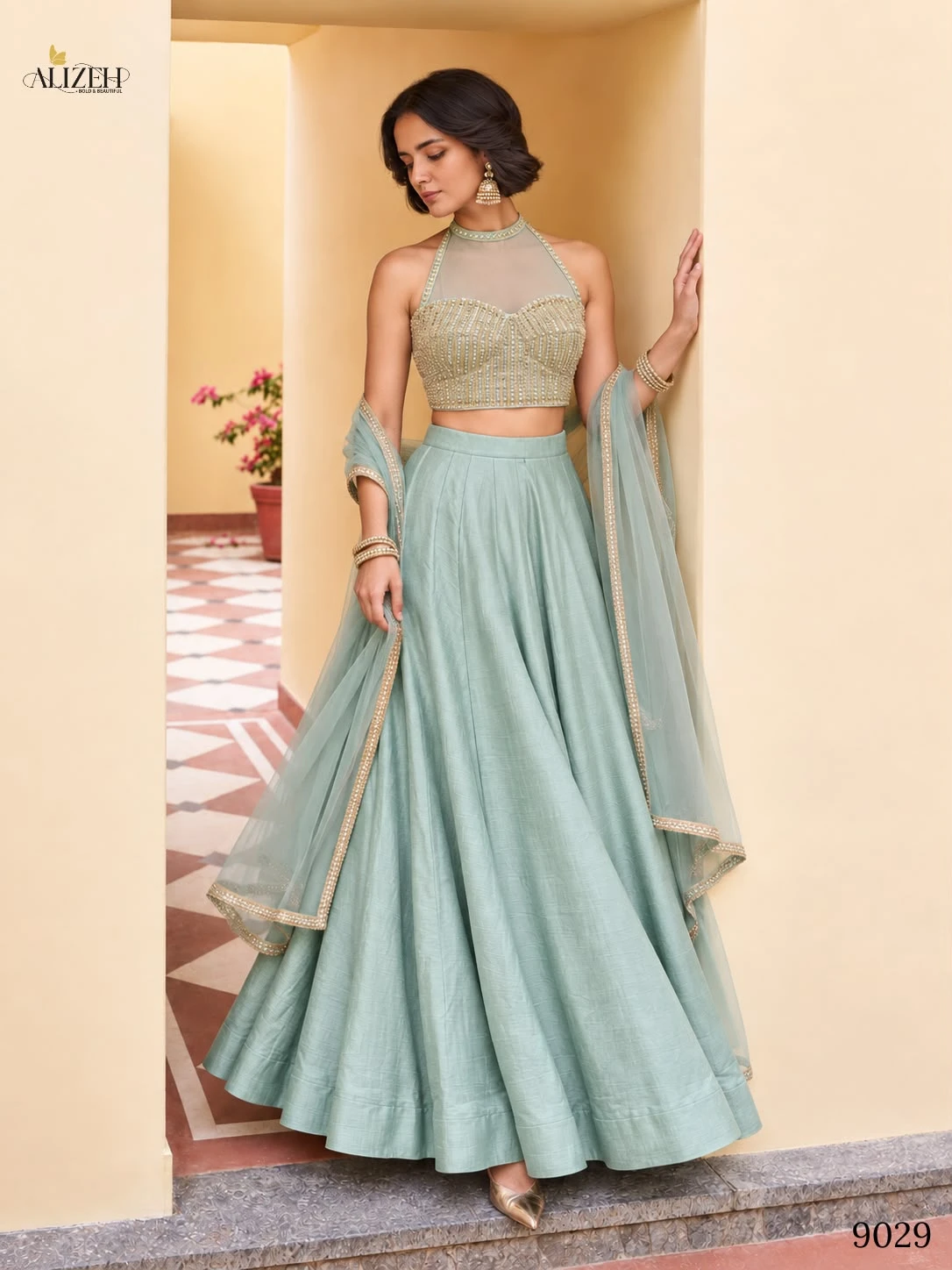 Alizeh Official Series 9027-9030 Readymade Lehenga With Pocket 2