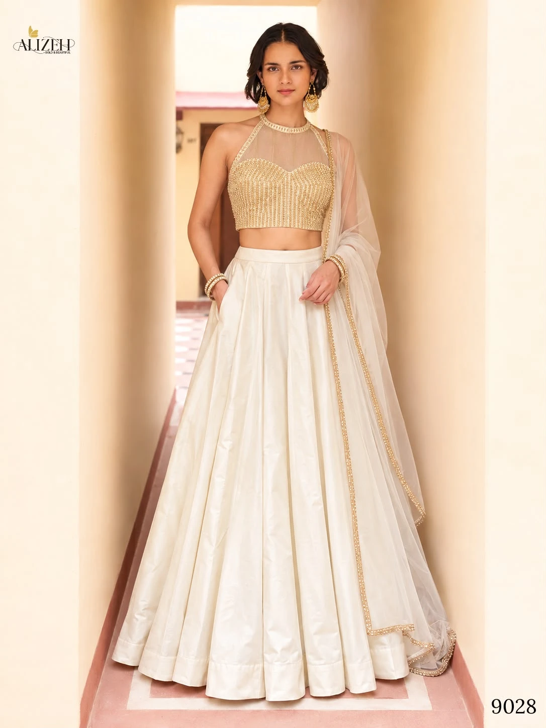 Alizeh Official Series 9027-9030 Readymade Lehenga With Pocket 6