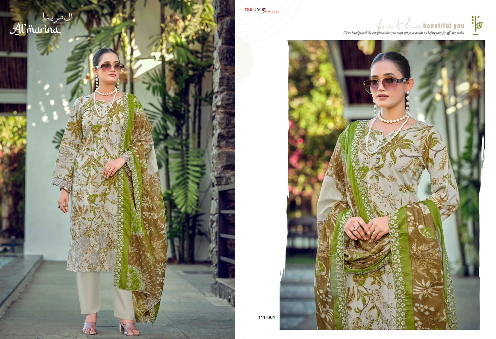 Almarina Nadiya Pure Lawn Cotton Suits With Emroidery Work 3