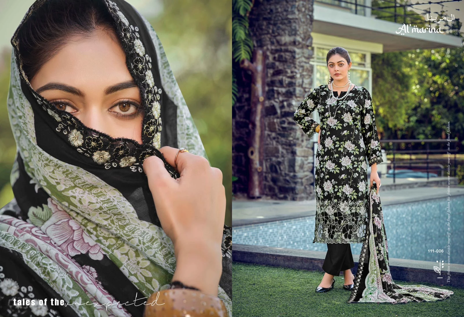 Almarina Nadiya Pure Lawn Cotton Suits With Emroidery Work 5