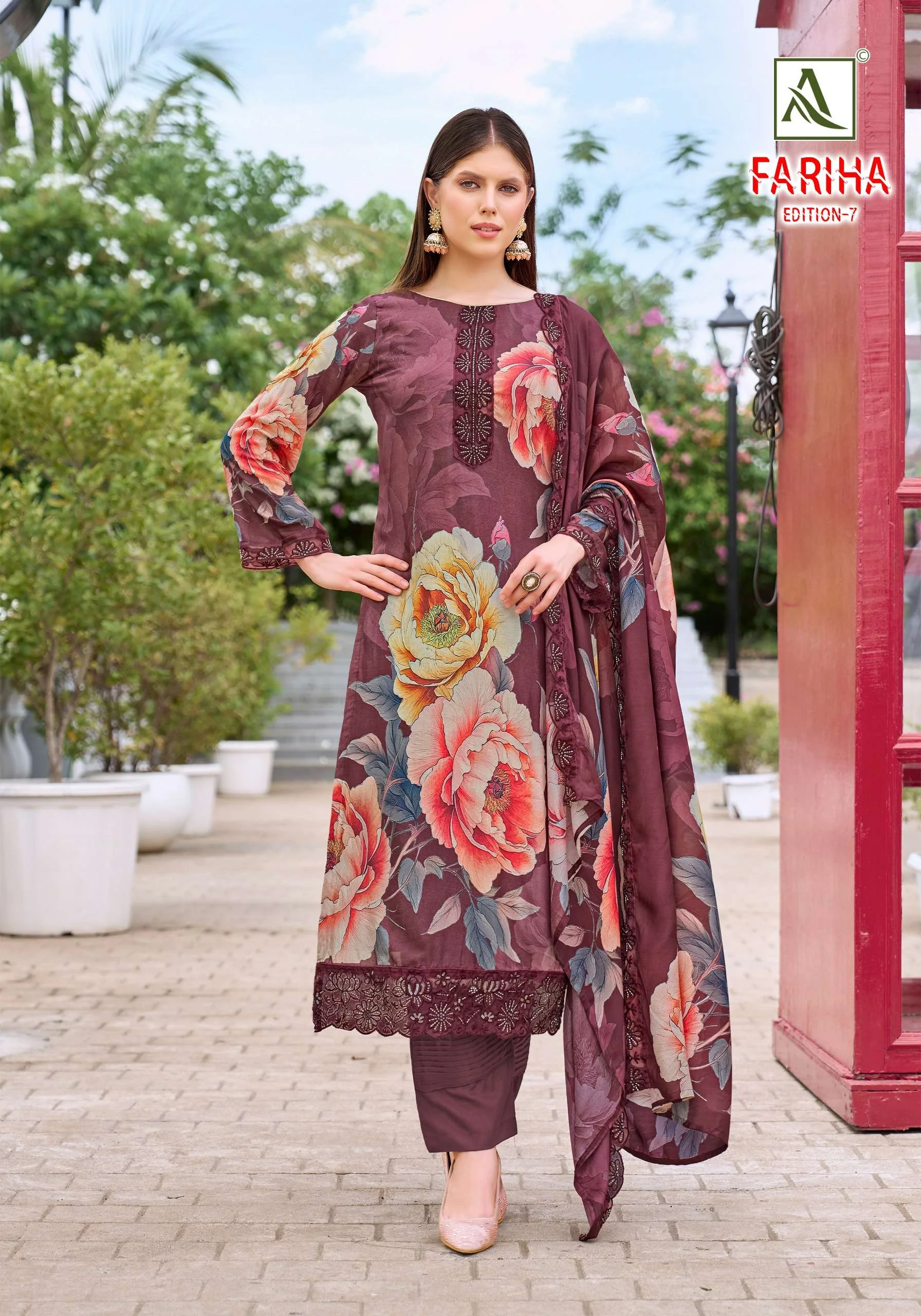 Alok Suits Fariha Edition Vol 7 3