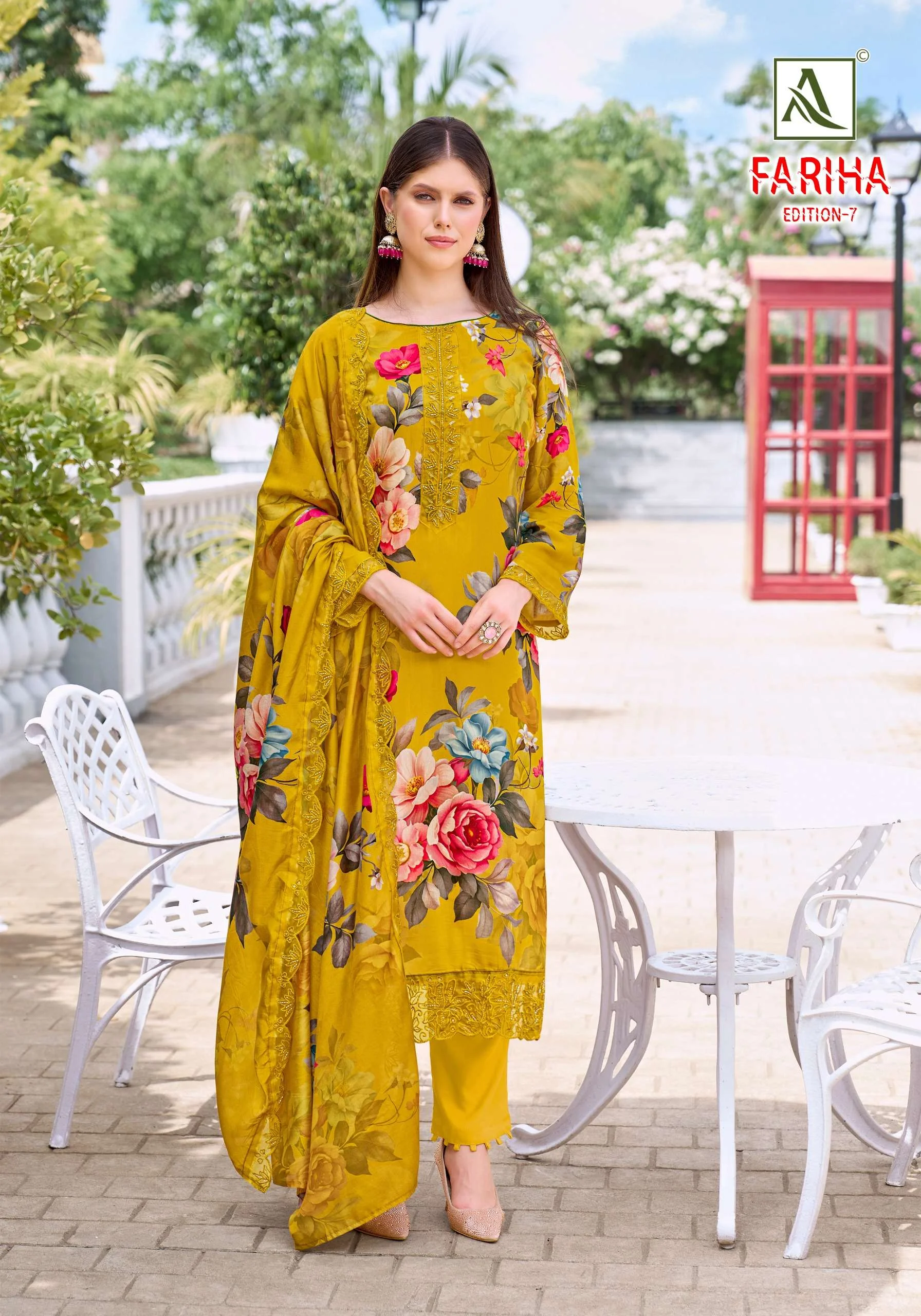 Alok Suits Fariha Edition Vol 7 4