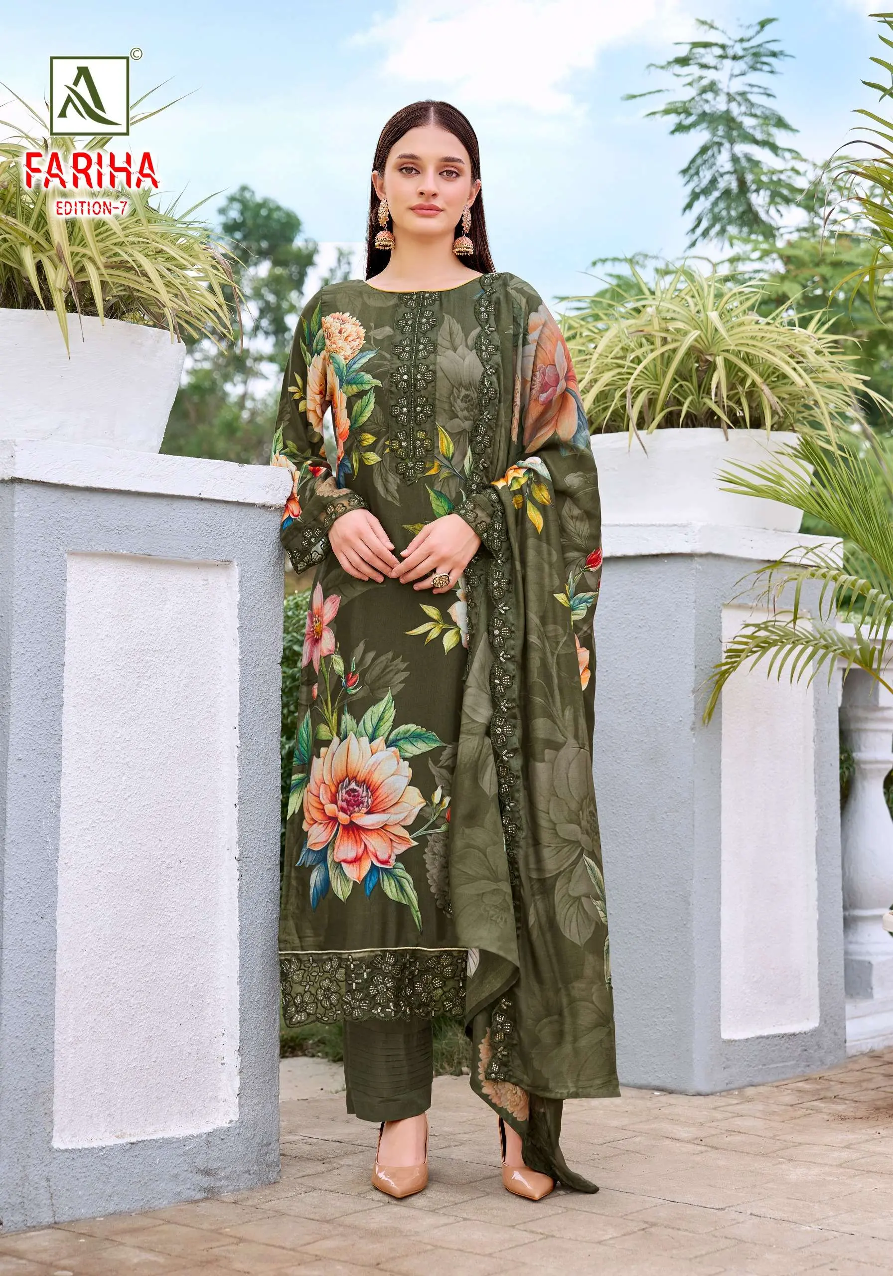 Alok Suits Fariha Edition Vol 7 6