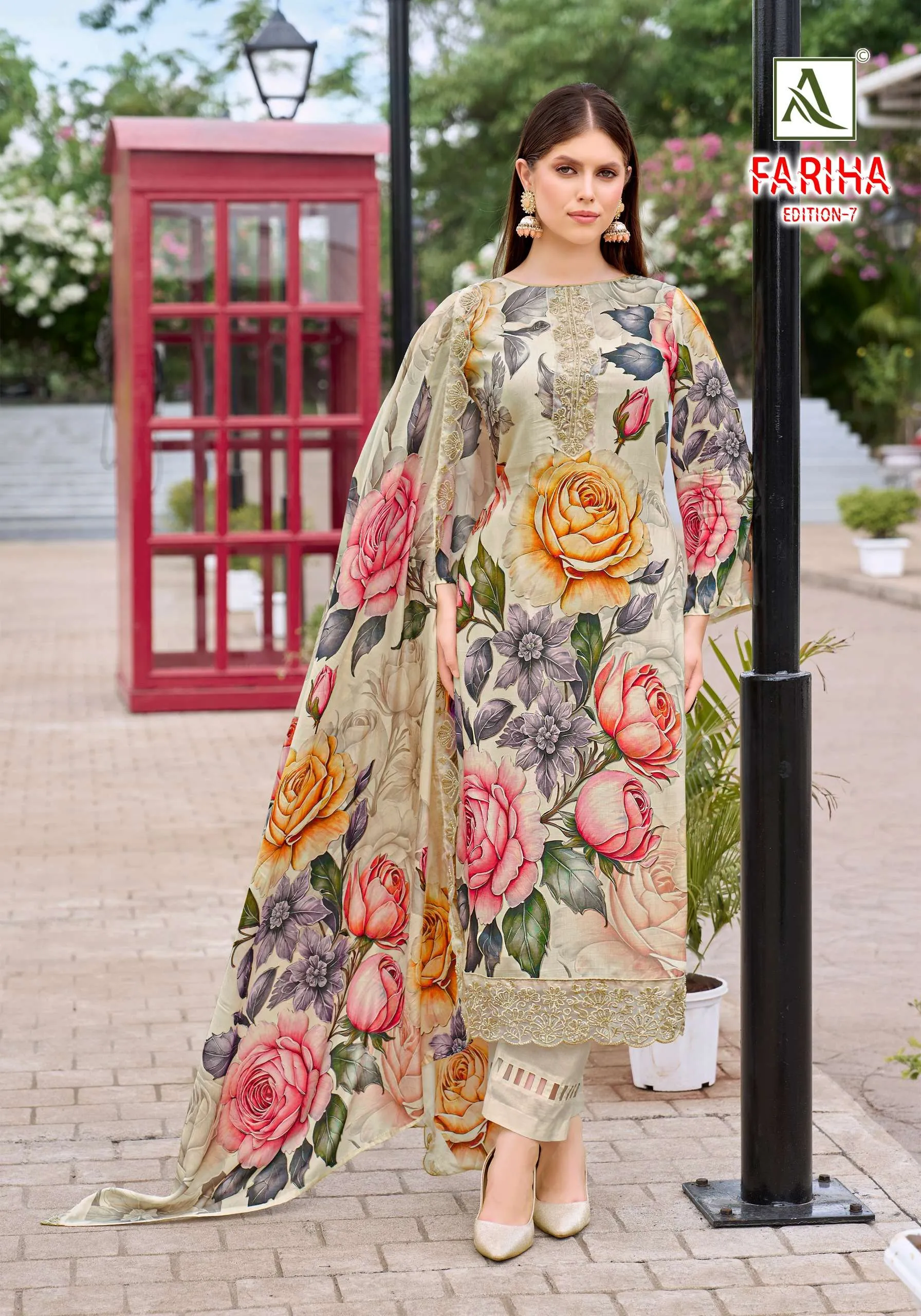 Alok Suits Fariha Edition Vol 7 7