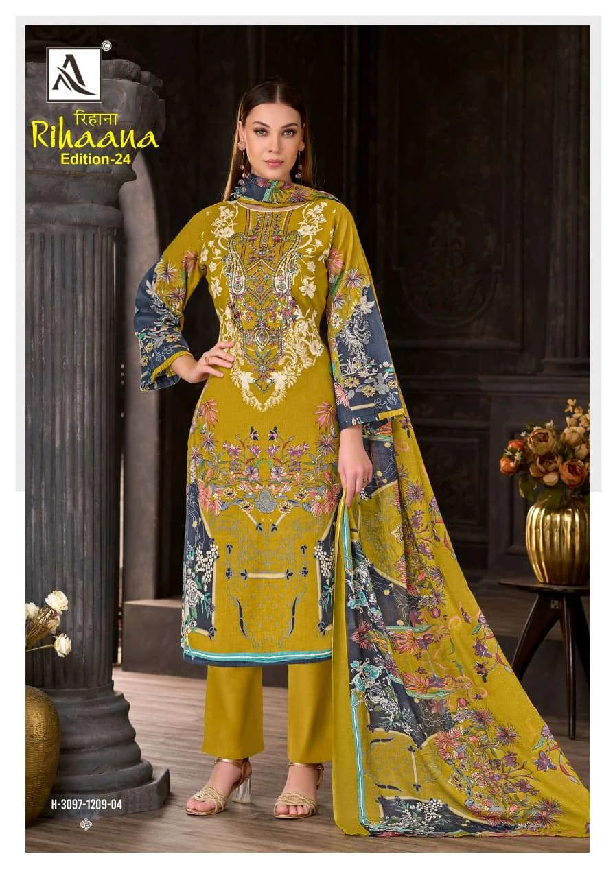Alok Suits Rihaana Vol 24 5