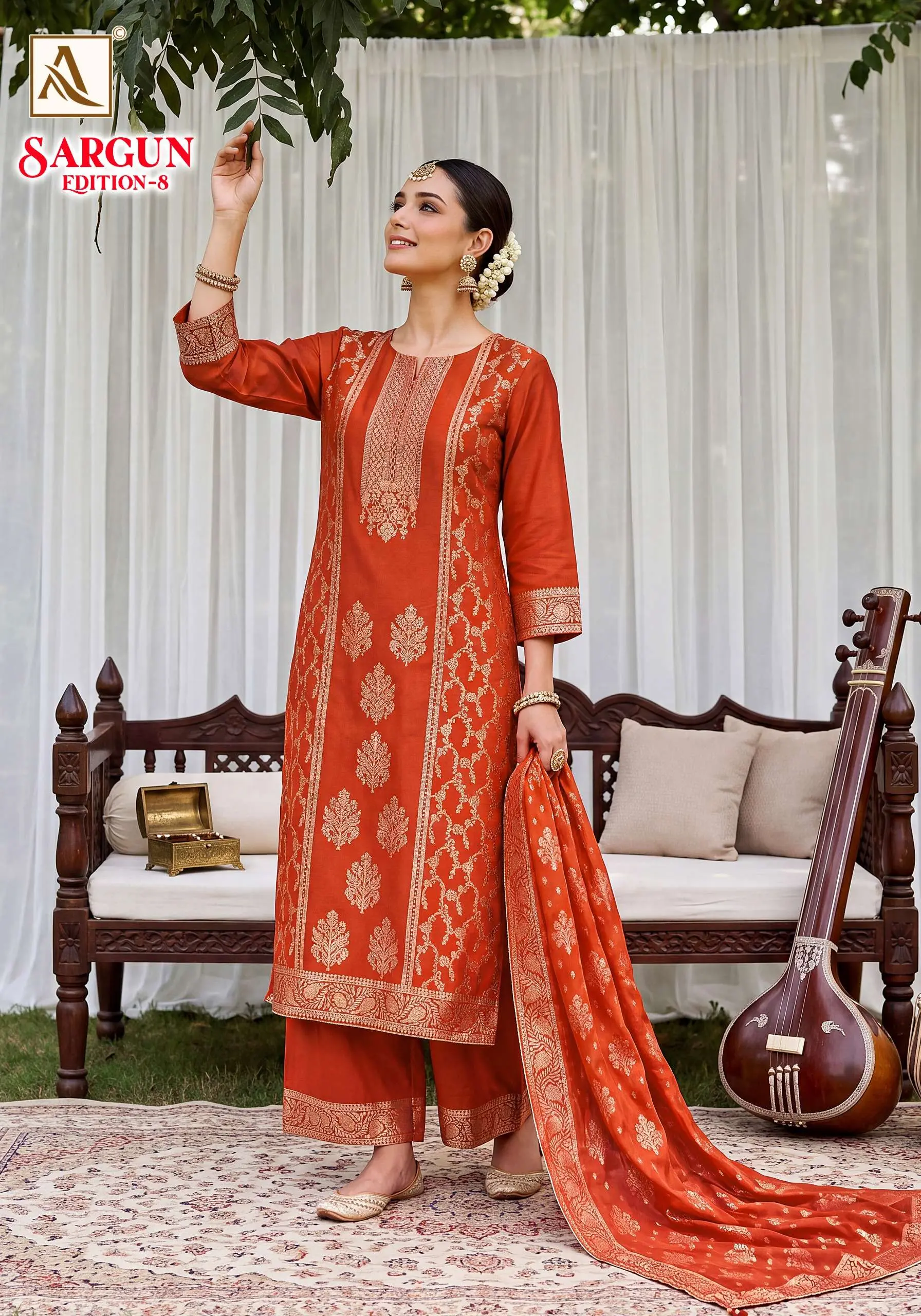 Alok Suits Sargun Vol 8 3