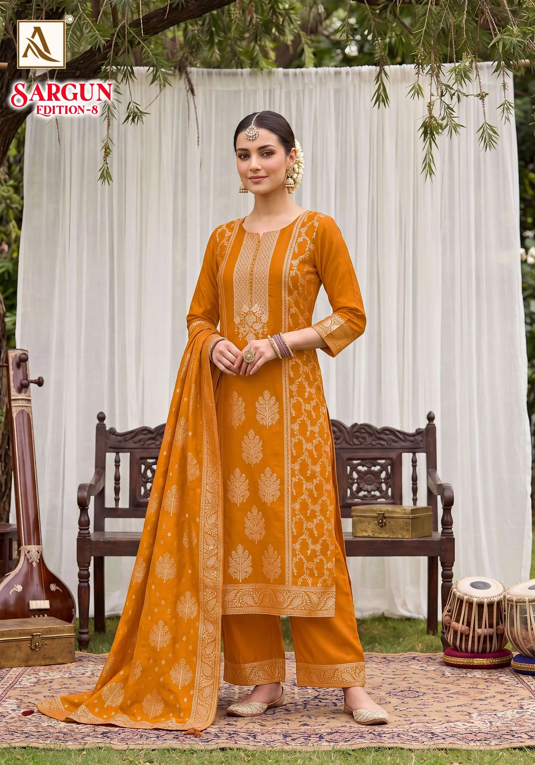 Alok Suits Sargun Vol 8 5