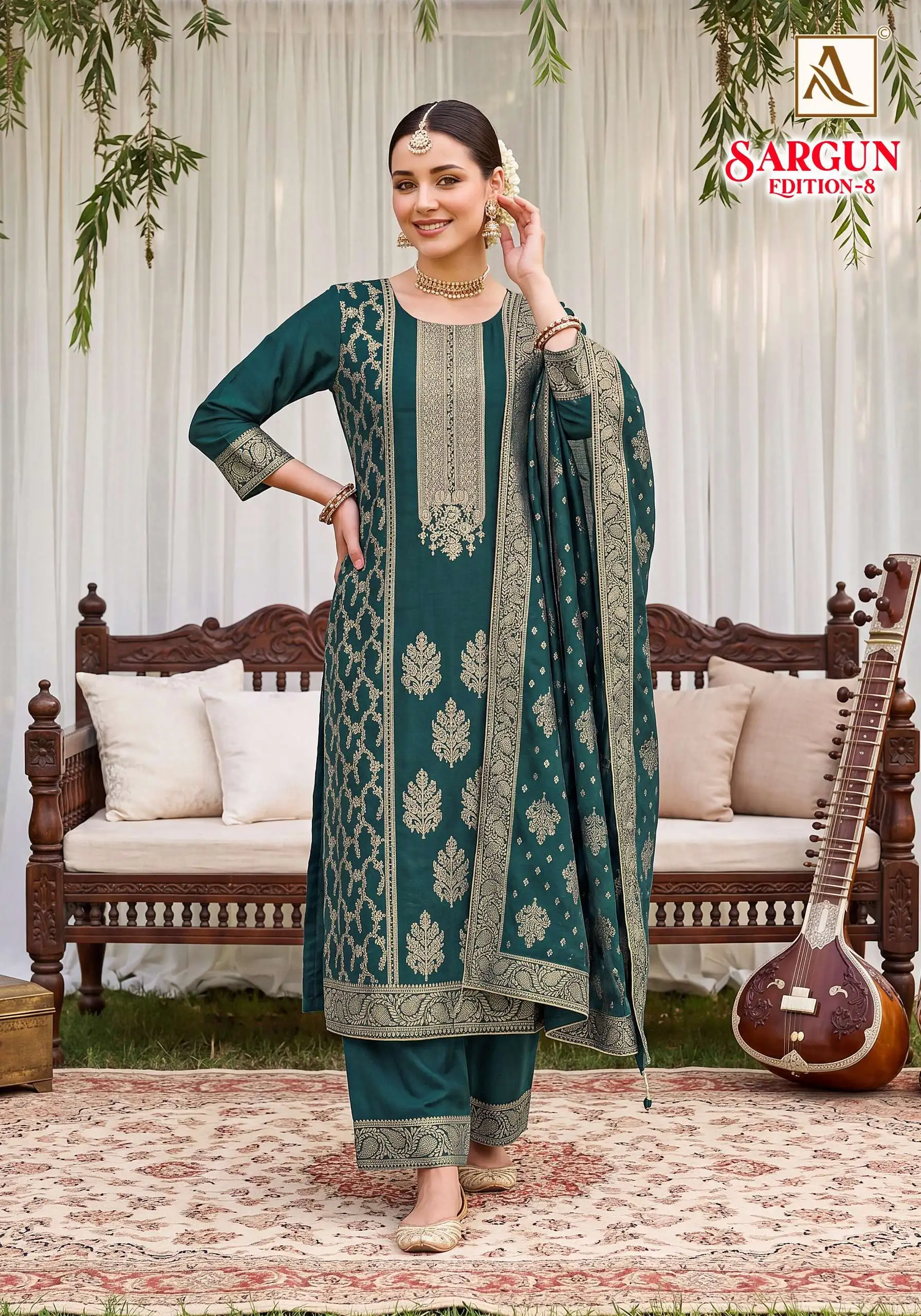 Alok Suits Sargun Vol 8 6