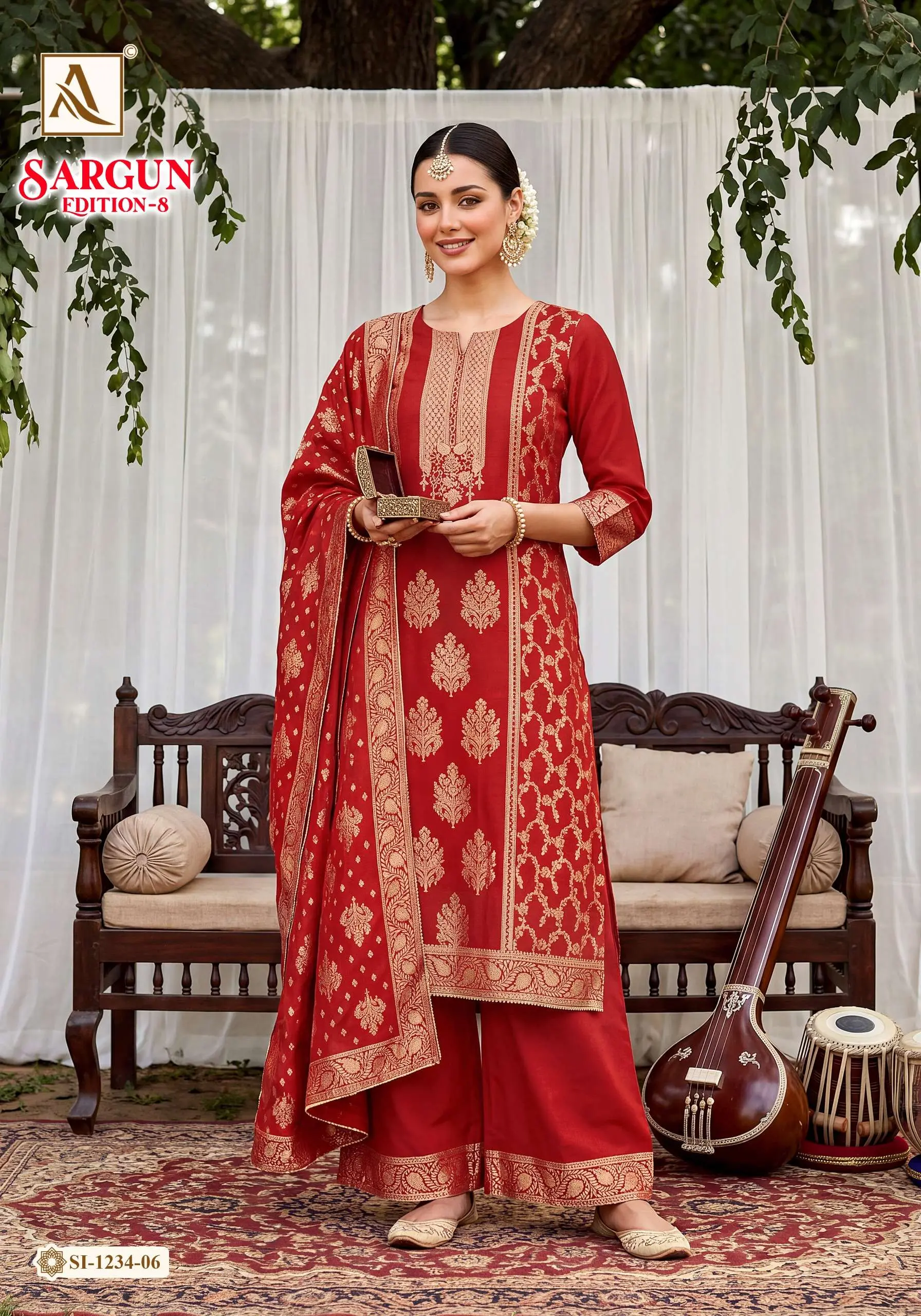 Alok Suits Sargun Vol 8 7