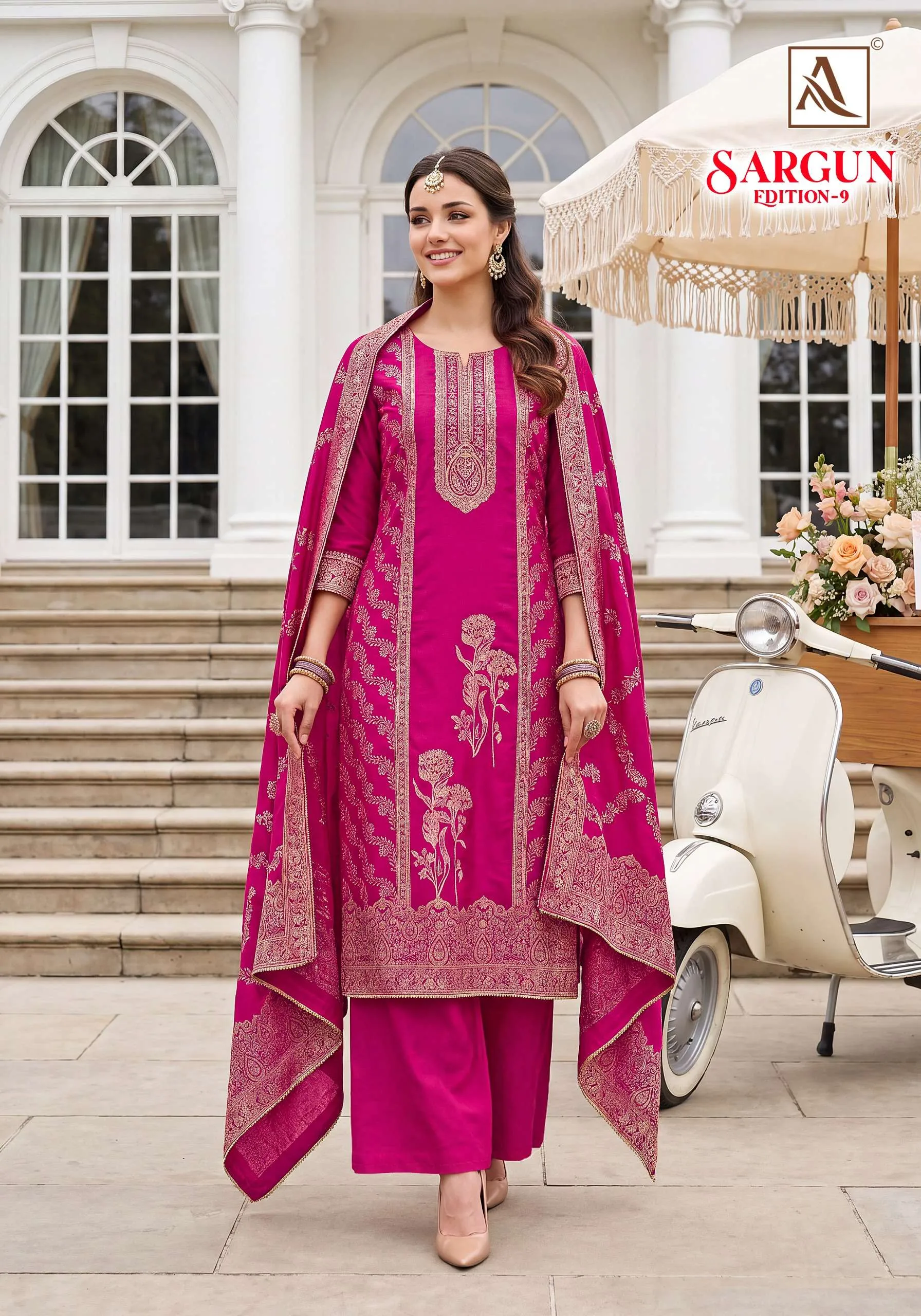Alok Suits Sargun Vol 9 2