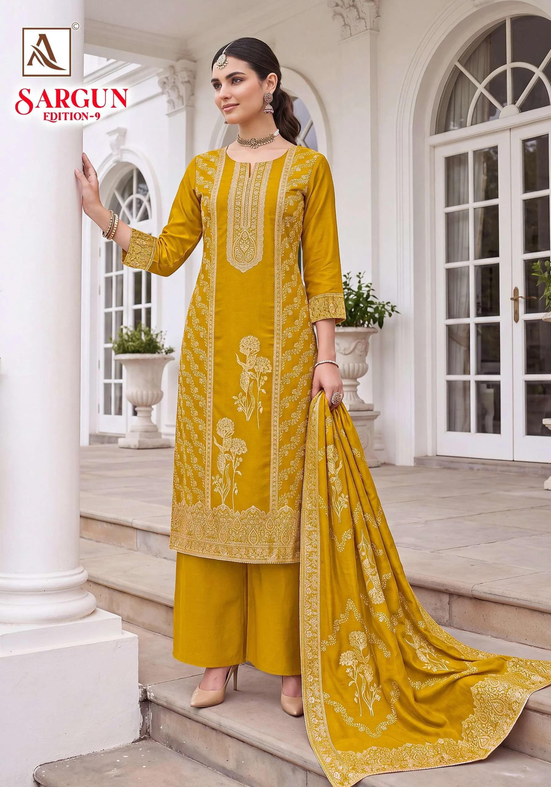 Alok Suits Sargun Vol 9 3
