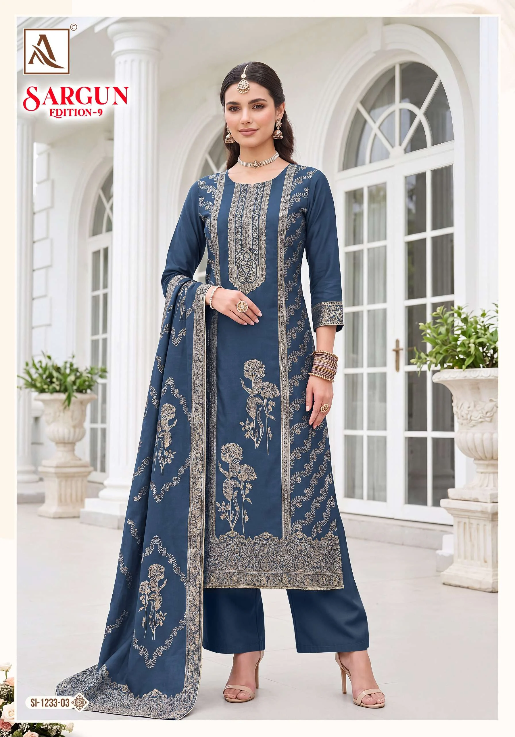 Alok Suits Sargun Vol 9 4