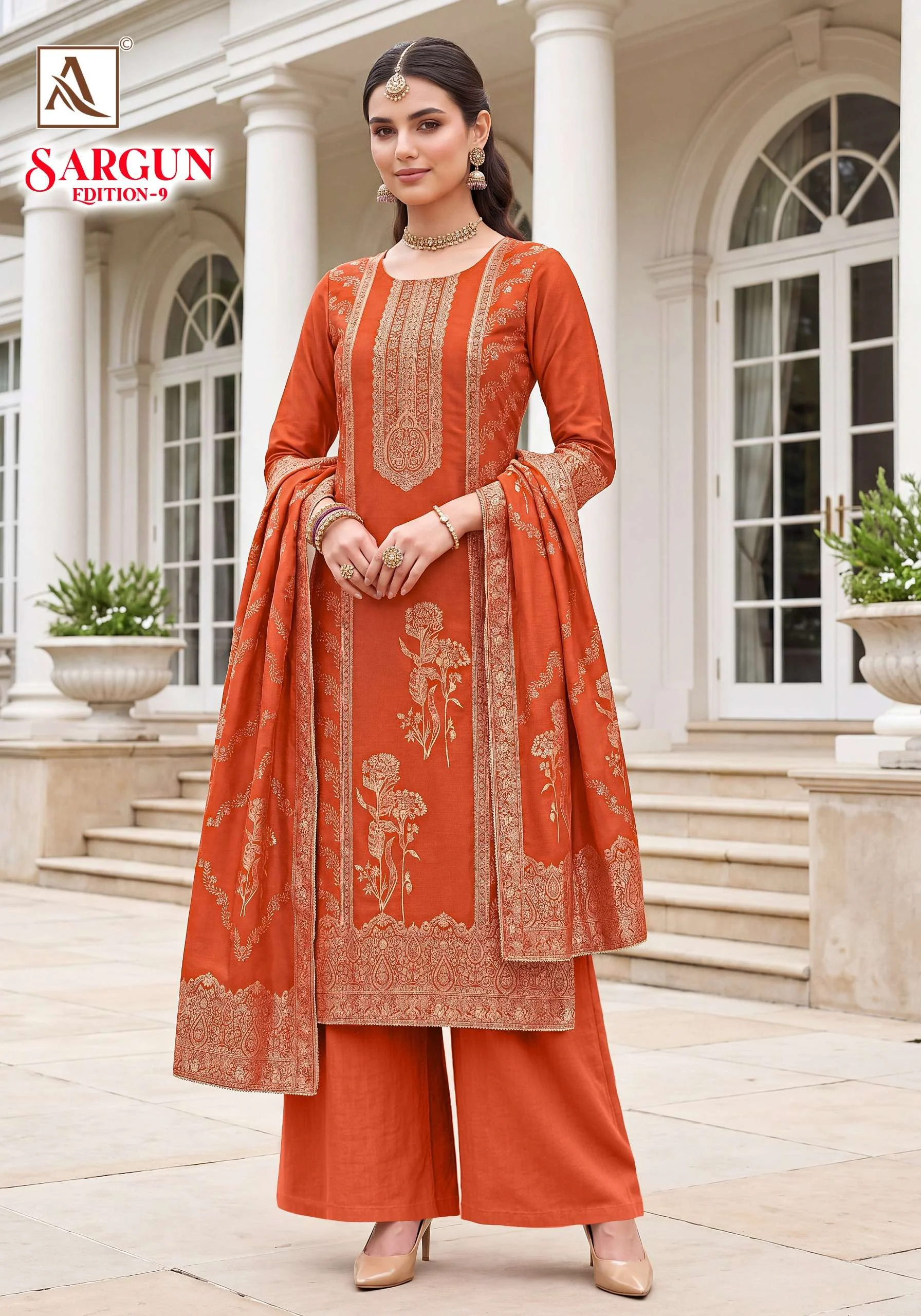 Alok Suits Sargun Vol 9 5