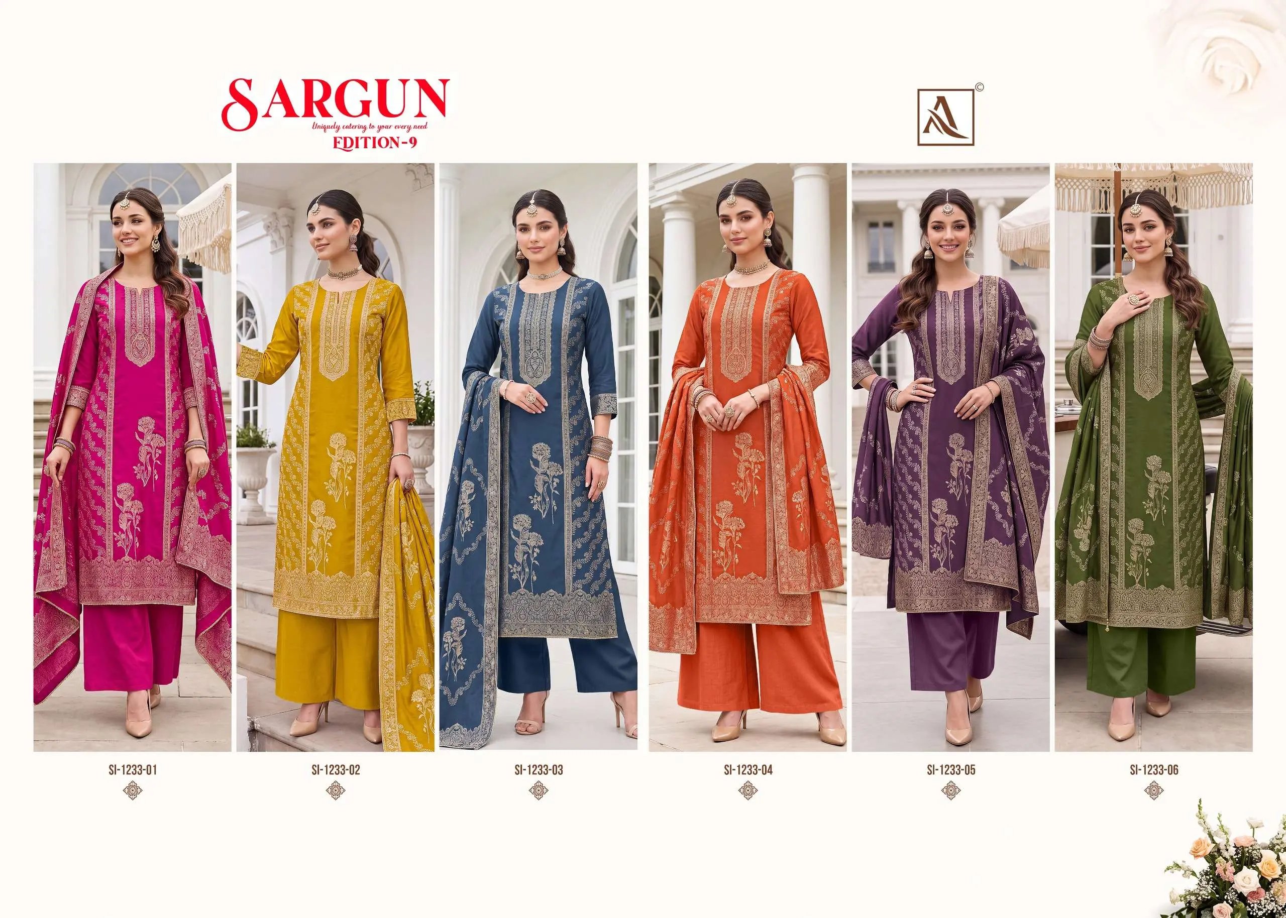 Alok Suits Sargun Vol 9 7