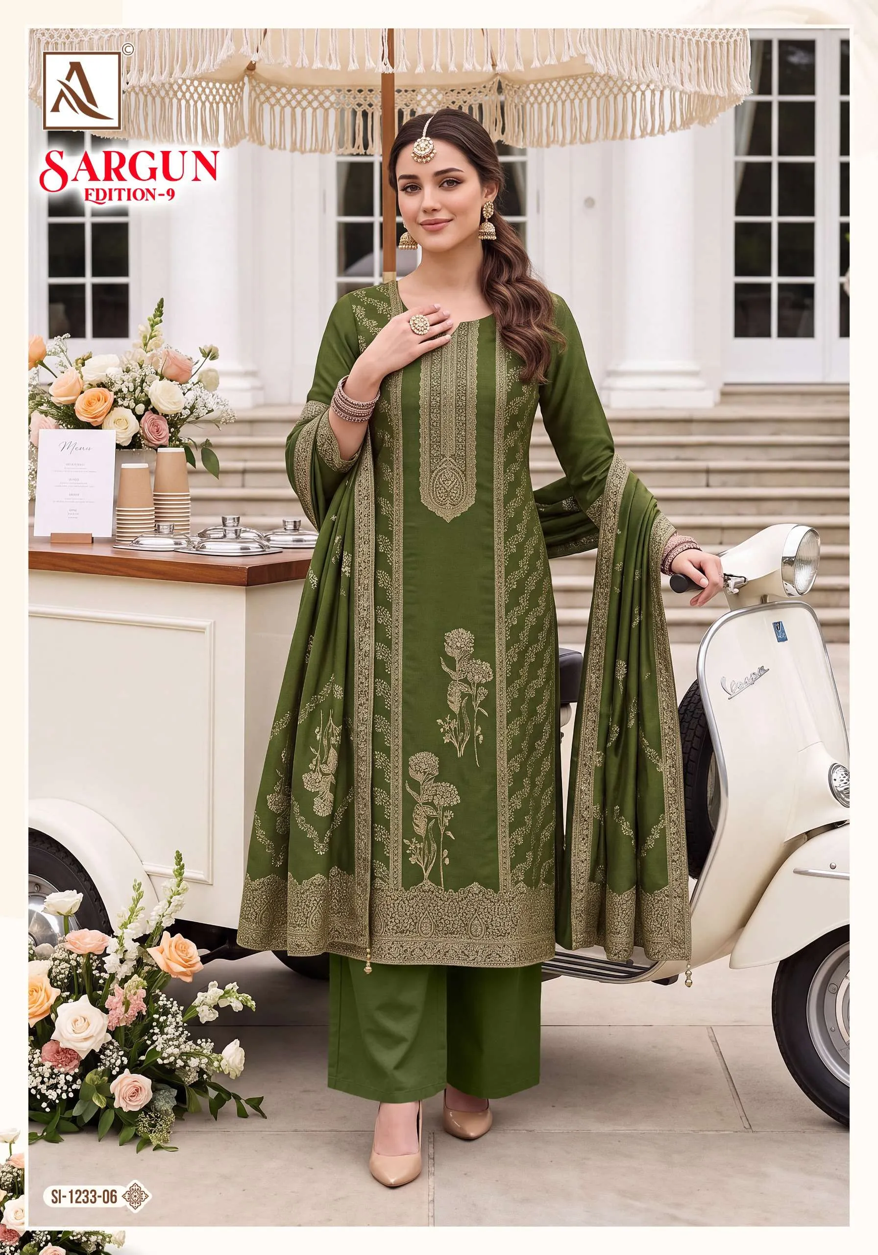 Alok Suits Sargun Vol 9 8