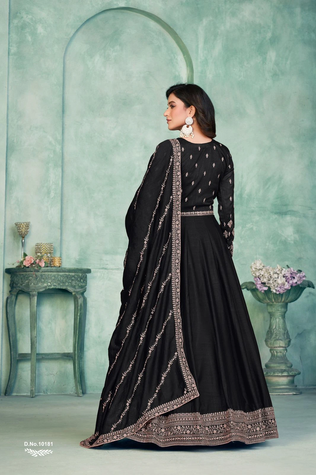 Anjubaa Vol-18 Art Silk Anarkali Wholesale Salwar Kameez Catalogue 3