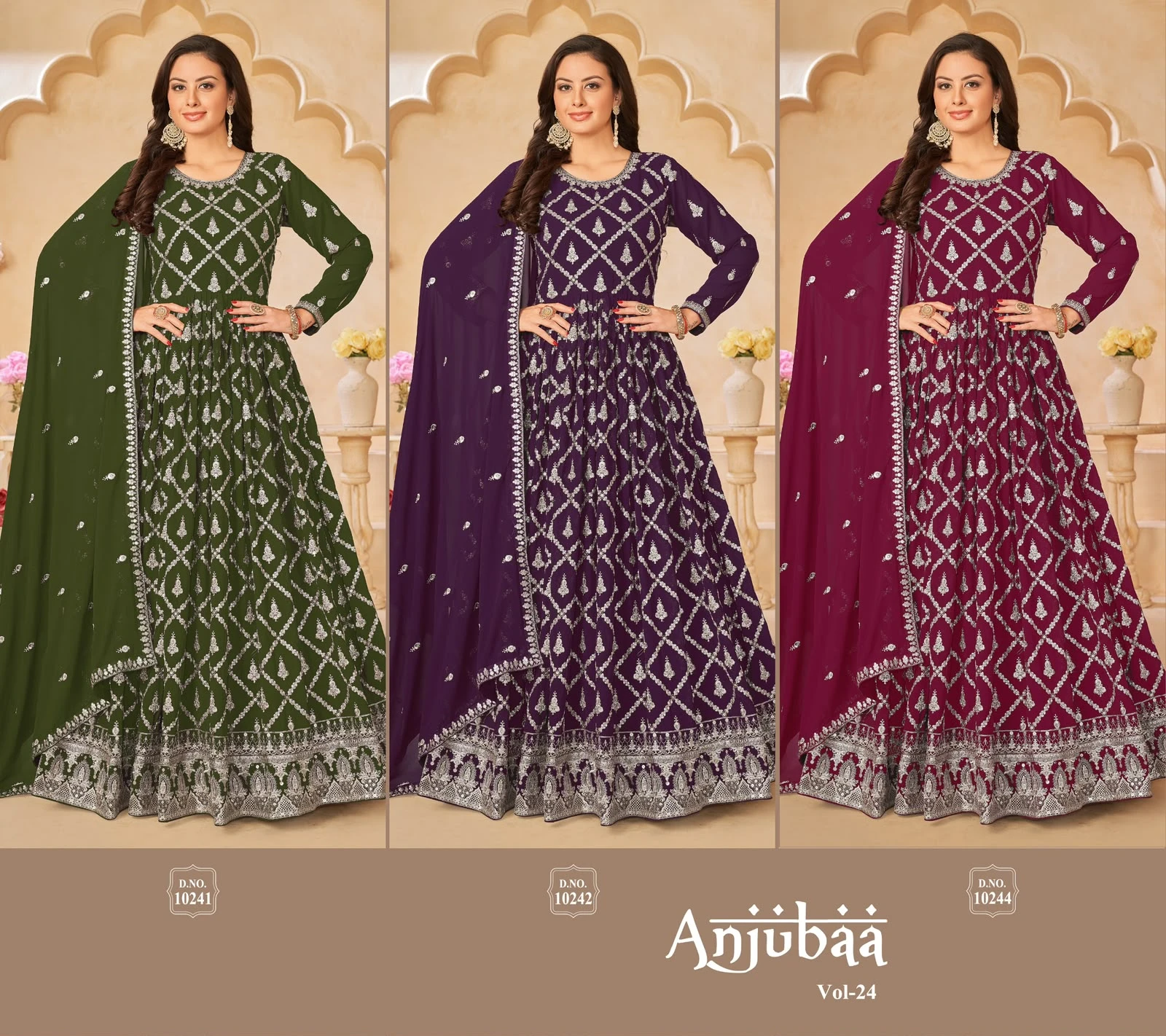 Anjubaa Vol-24 Designer Wedding Wear Collection 7