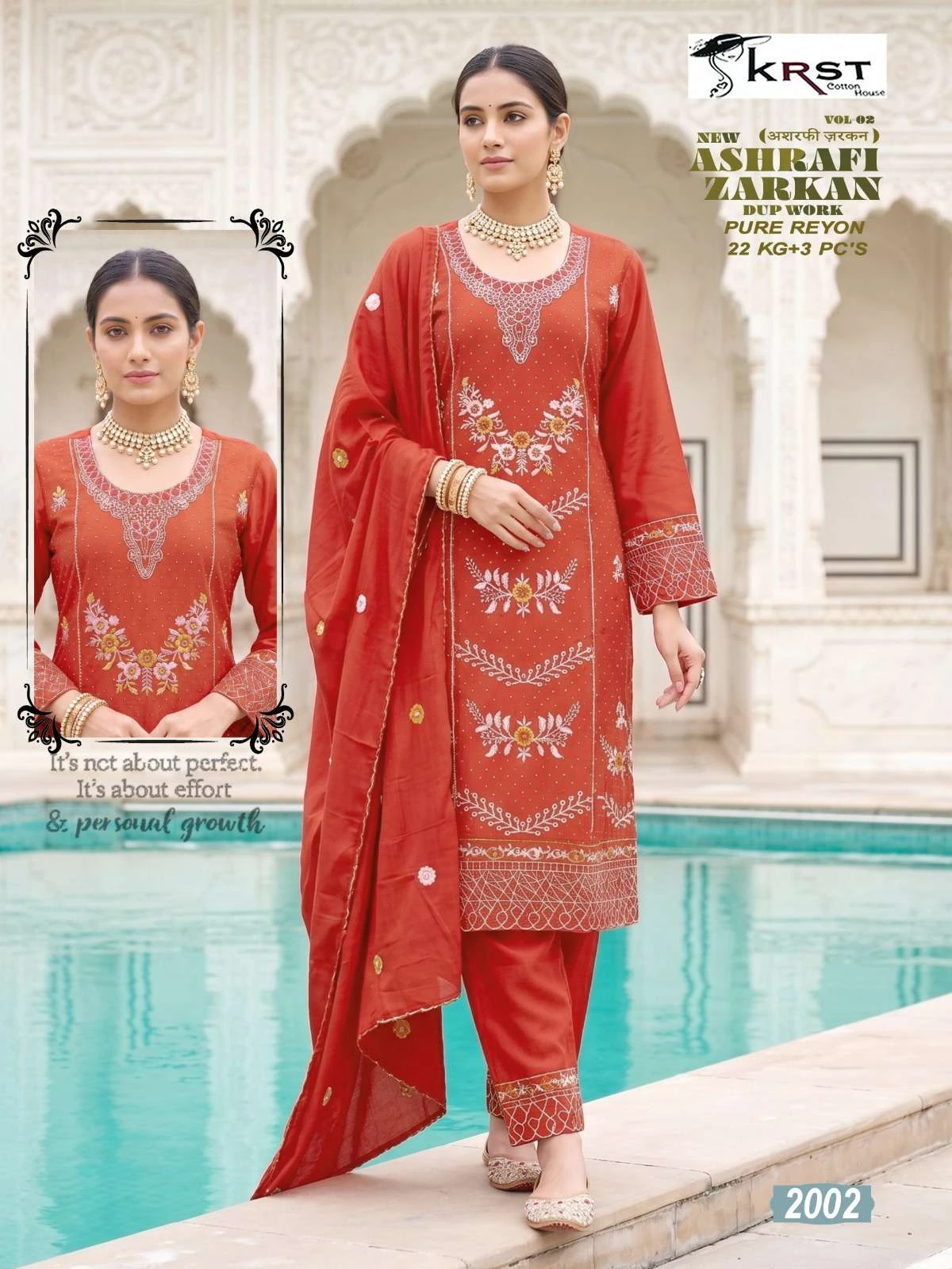Ashrafi Zarkan Vol 1 - Readymade Dress 5