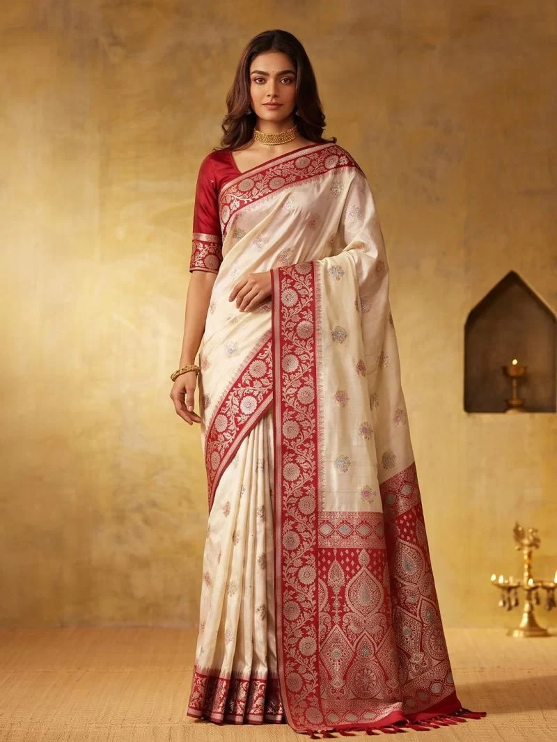 Ast Geetanjali Silk Blend Festival Saree Collection