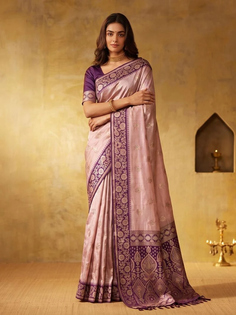 Ast Geetanjali Silk Blend Festival Saree Collection 5