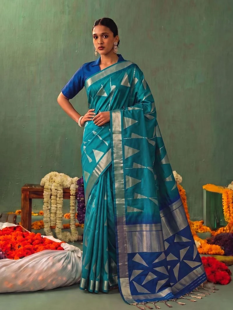 Ast Kaira Silk Soft Silk Festival Wear Saree Collection 4