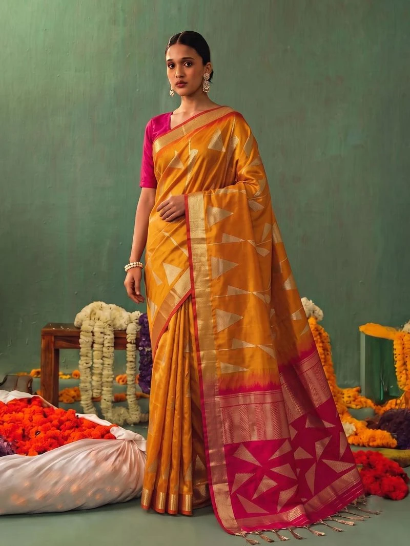 Ast Kaira Silk Soft Silk Festival Wear Saree Collection 5