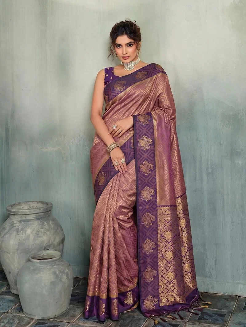Ast Madras Handloom Silk Wedding Saree Collection