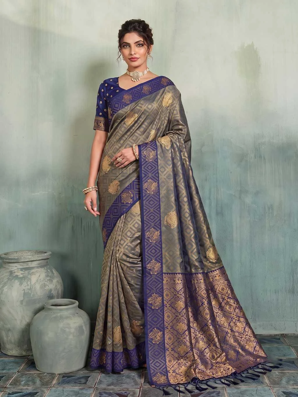 Astita Madras Handloom Silk 3