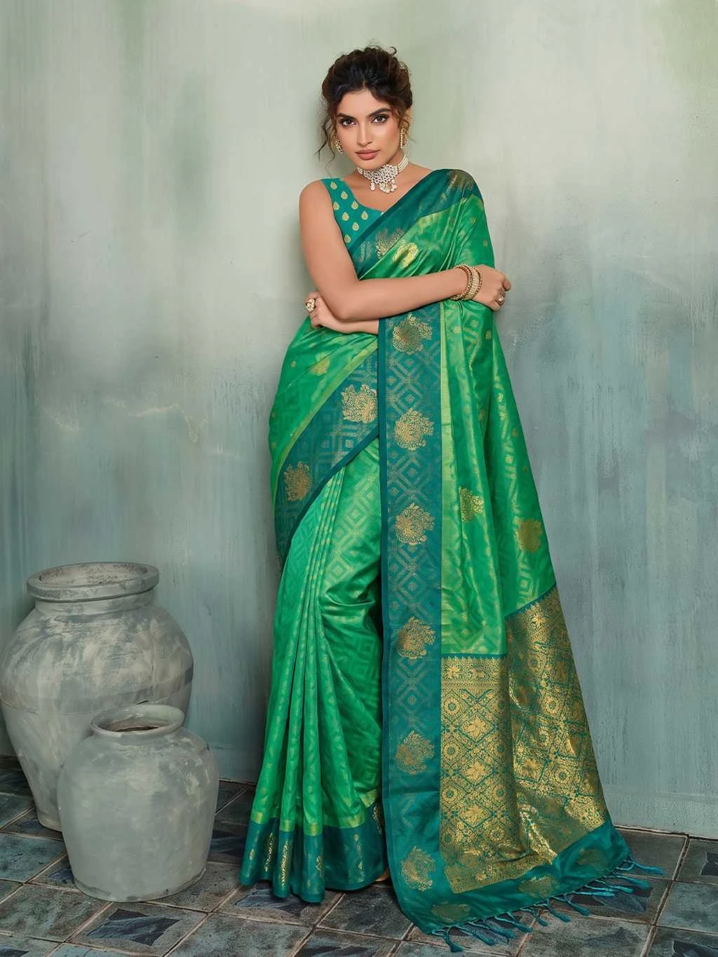 Astita Madras Handloom Silk 5