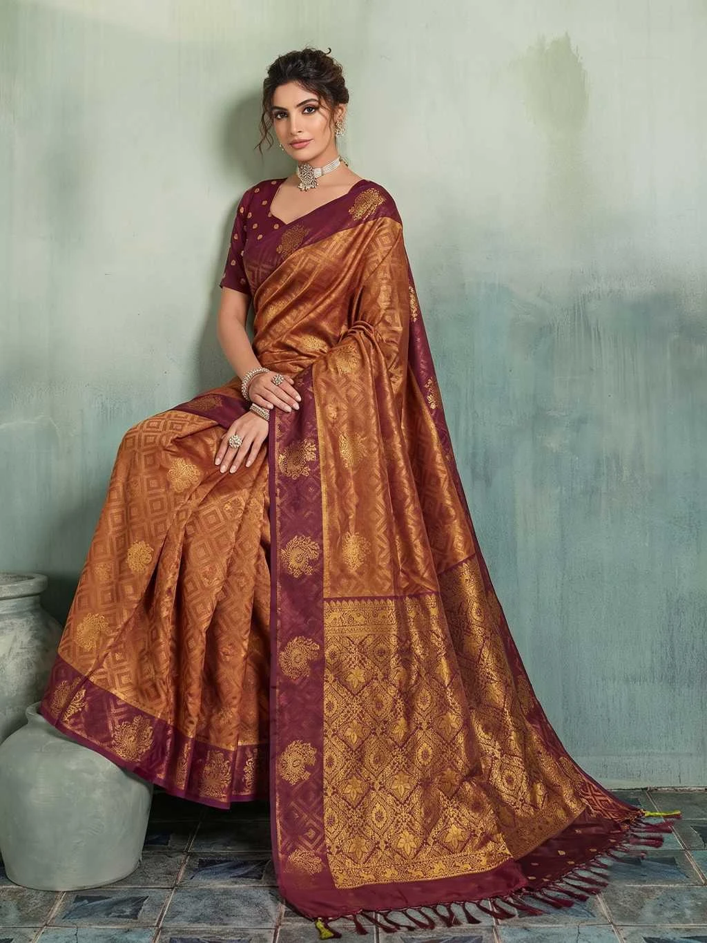Astita Madras Handloom Silk 9
