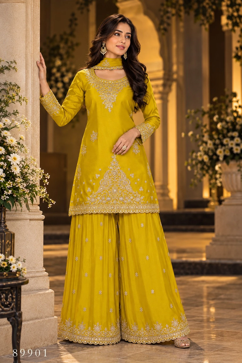 Aurraa Designer Lissa Premium Chinnon Suit 5