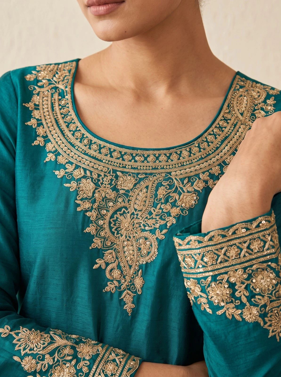 Aurraa Designer Lissa Premium Chinnon Suit 6