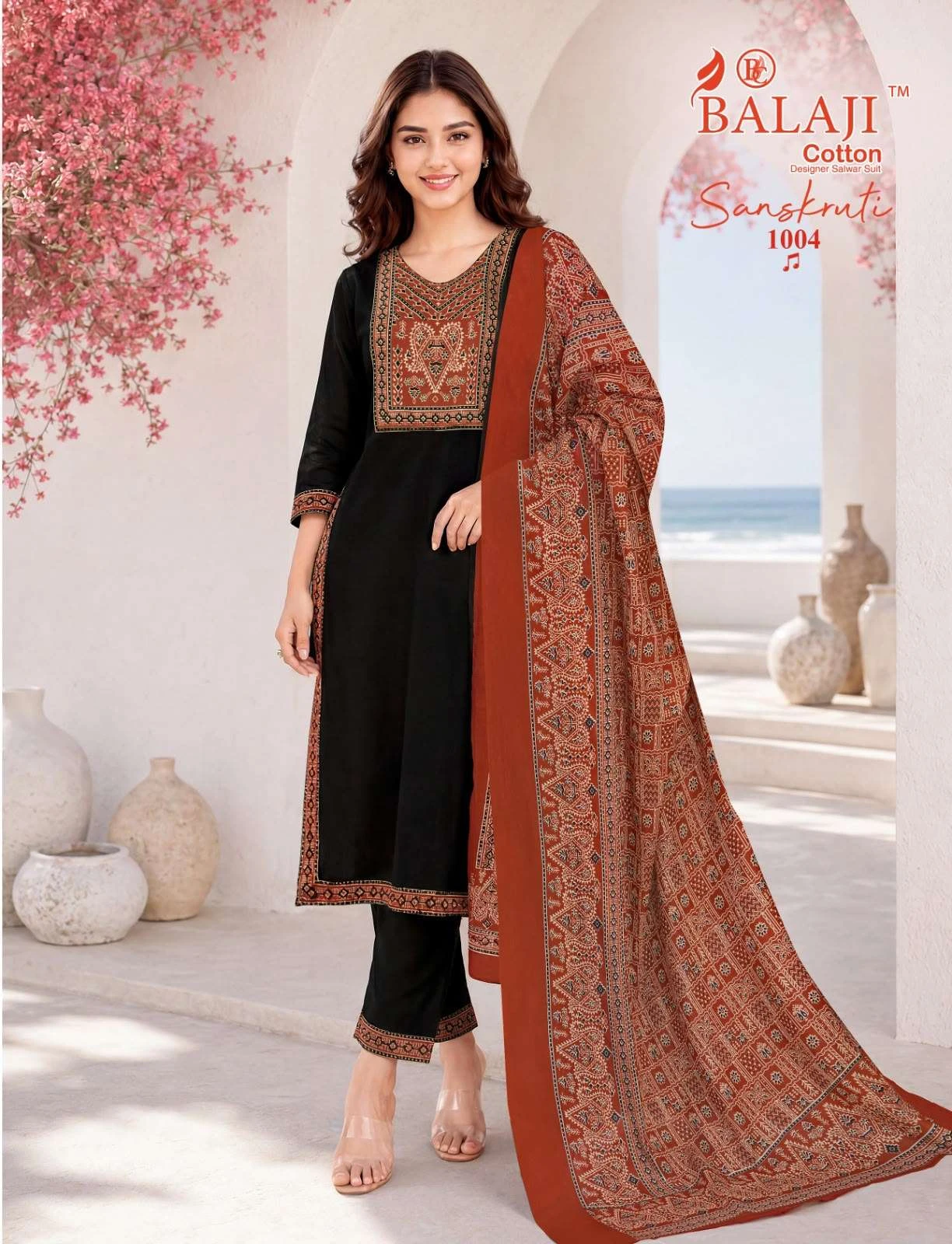Balaji Cotton Sanskruti Vol 1 Ready Made Collection - Readymade Dress 7