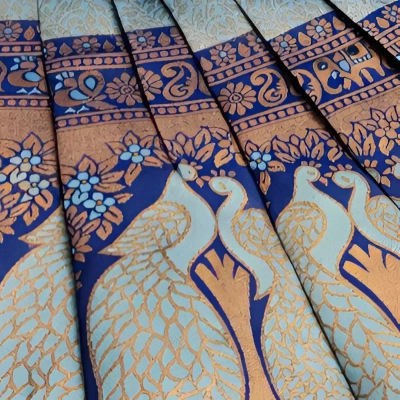 Banarasi 45271 Soft Silk Jacquard Worked Saree Collection 11