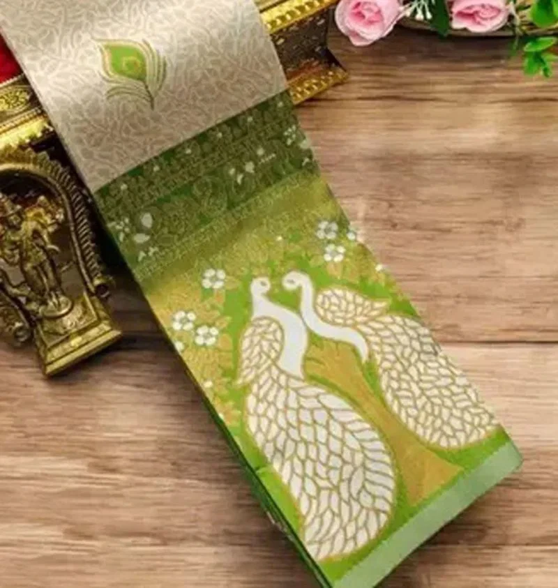 Banarasi 45271 Soft Silk Jacquard Worked Saree Collection 18