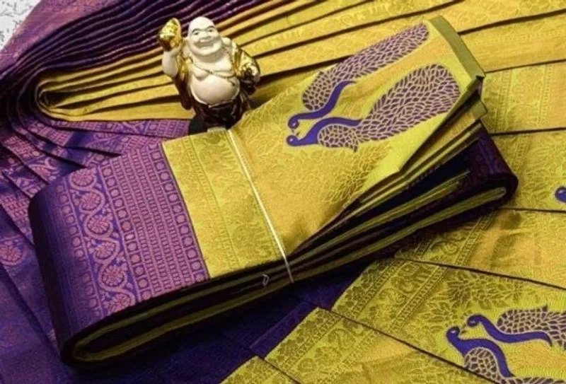 Banarasi 45271 Soft Silk Jacquard Worked Saree Collection 19