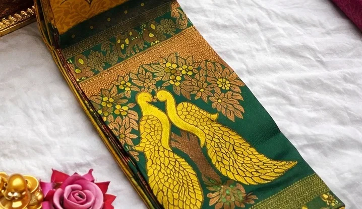 Banarasi 45271 Soft Silk Jacquard Worked Saree Collection 23