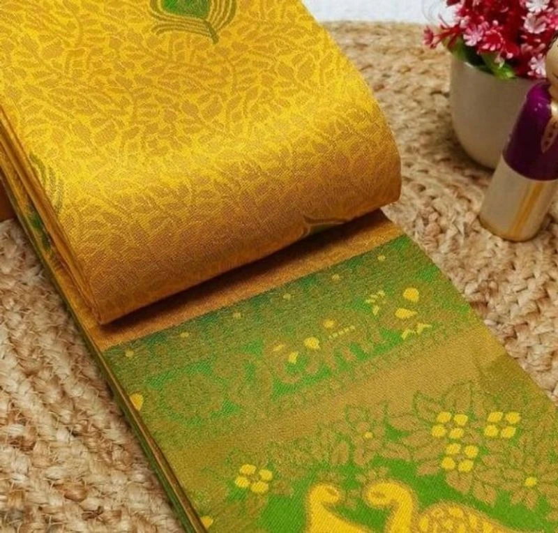 Banarasi 45271 Soft Silk Jacquard Worked Saree Collection 3