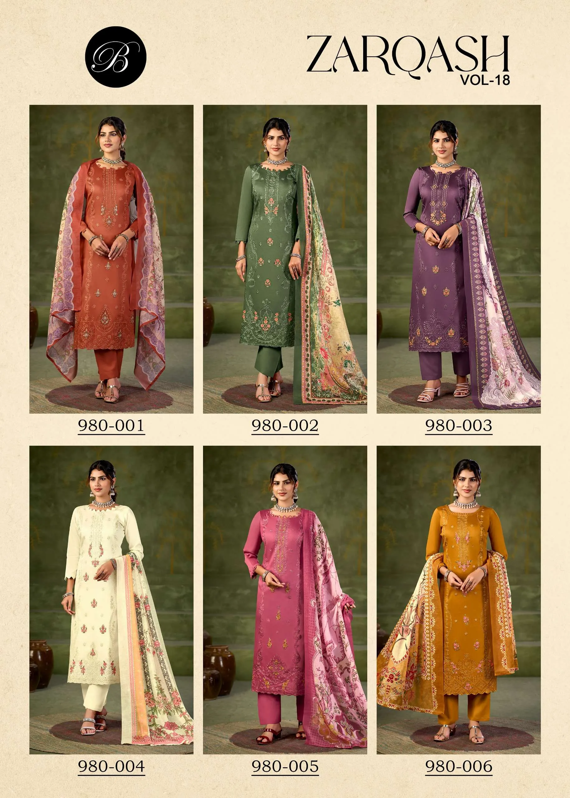 Belliza Designer Studio Zarqash Vol 18 7