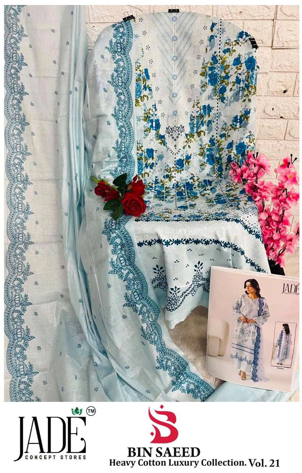 Bin Saeed Heavy Cotton Luxury Collection Vol 21 3