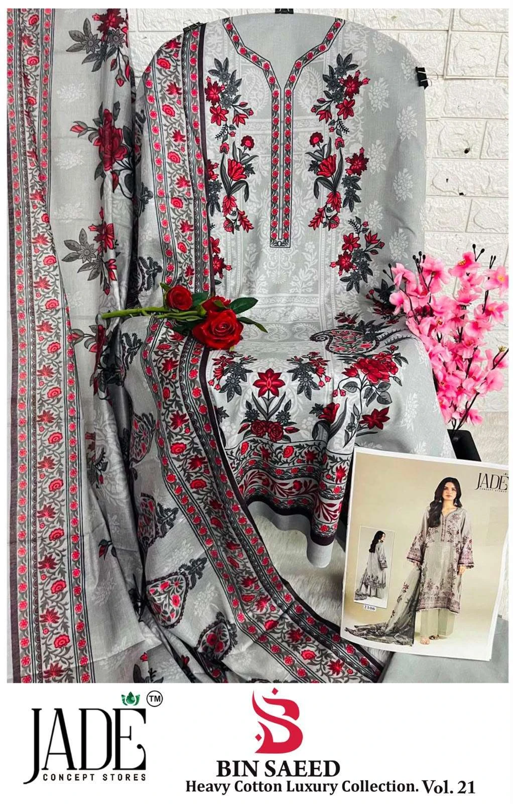 Bin Saeed Heavy Cotton Luxury Collection Vol 21 5