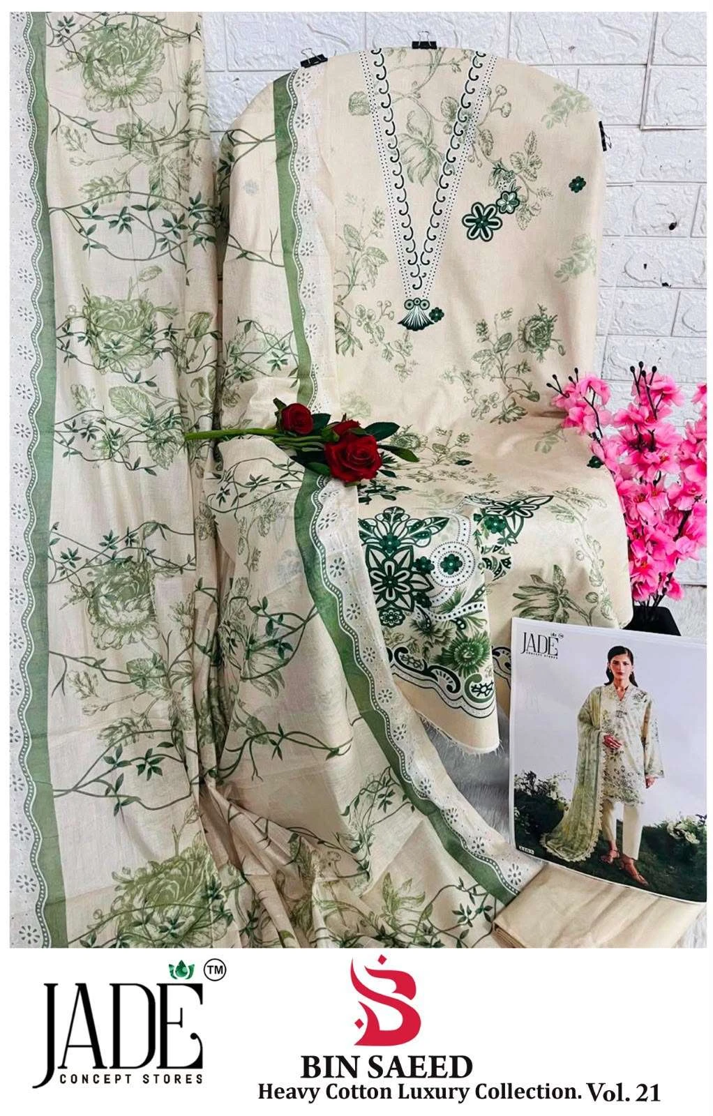 Bin Saeed Heavy Cotton Luxury Collection Vol 21 9