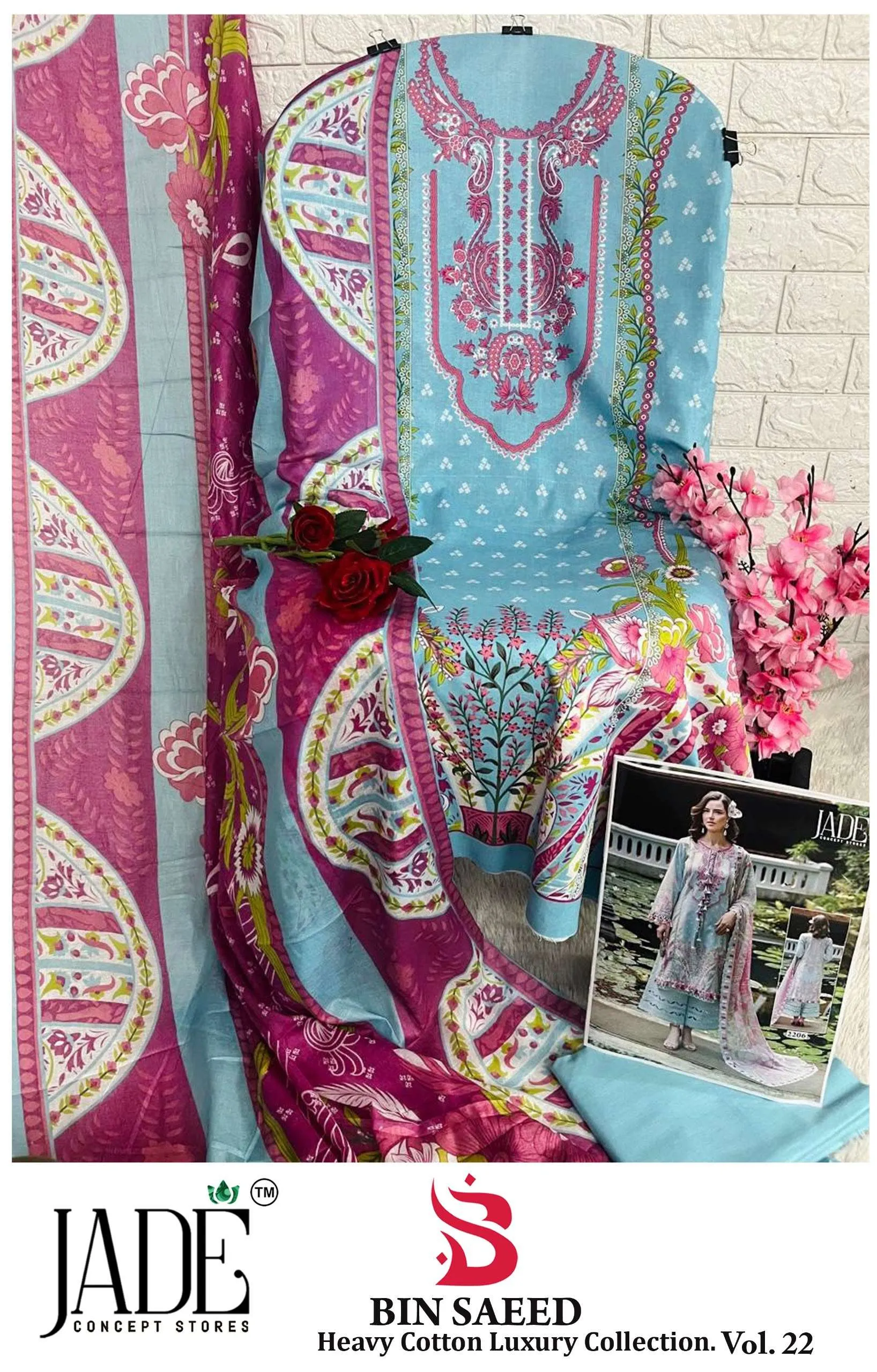 Bin Saeed Heavy Cotton Luxury Collection Vol 22 3