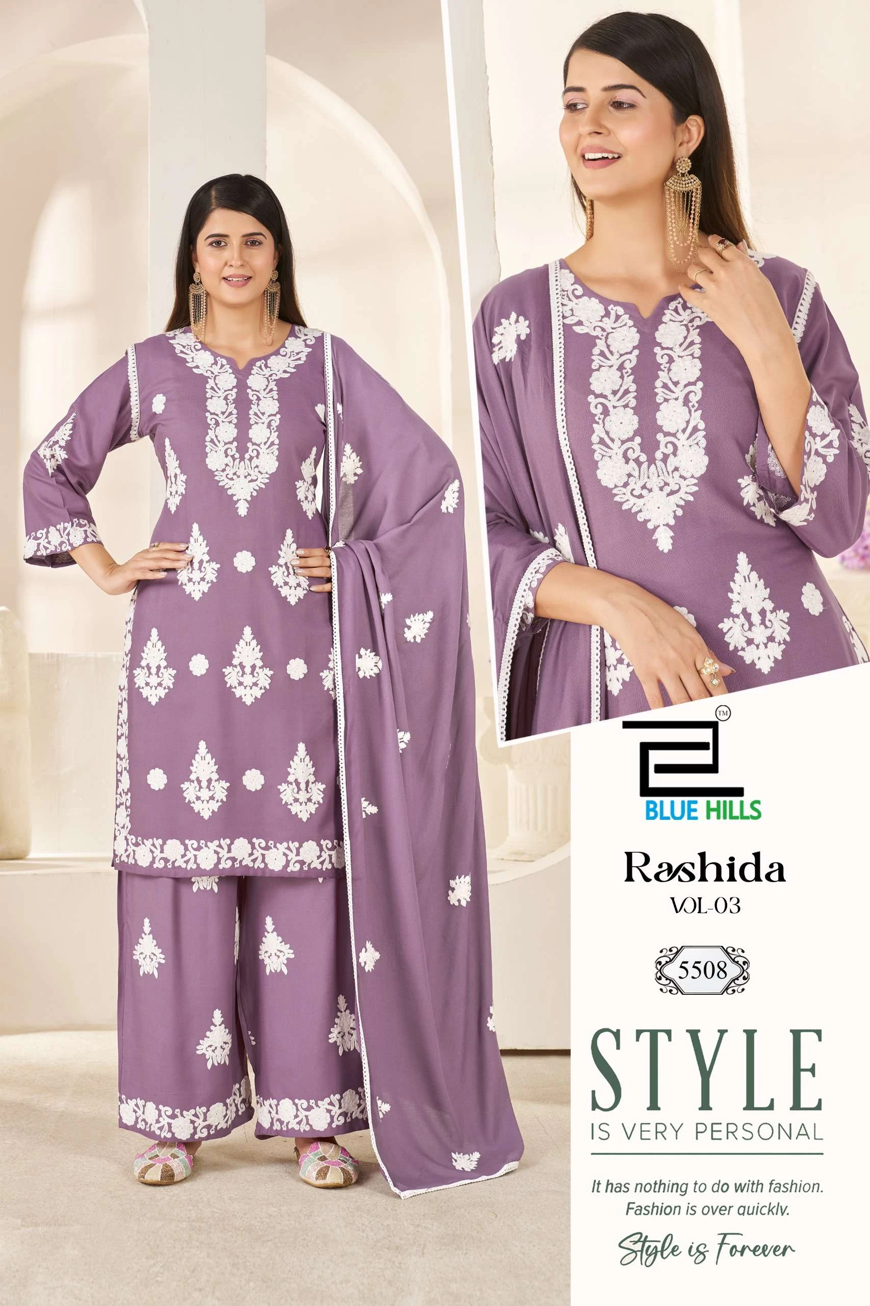 Blue Hills Rashida Vol 3 - Readymade Dress 2