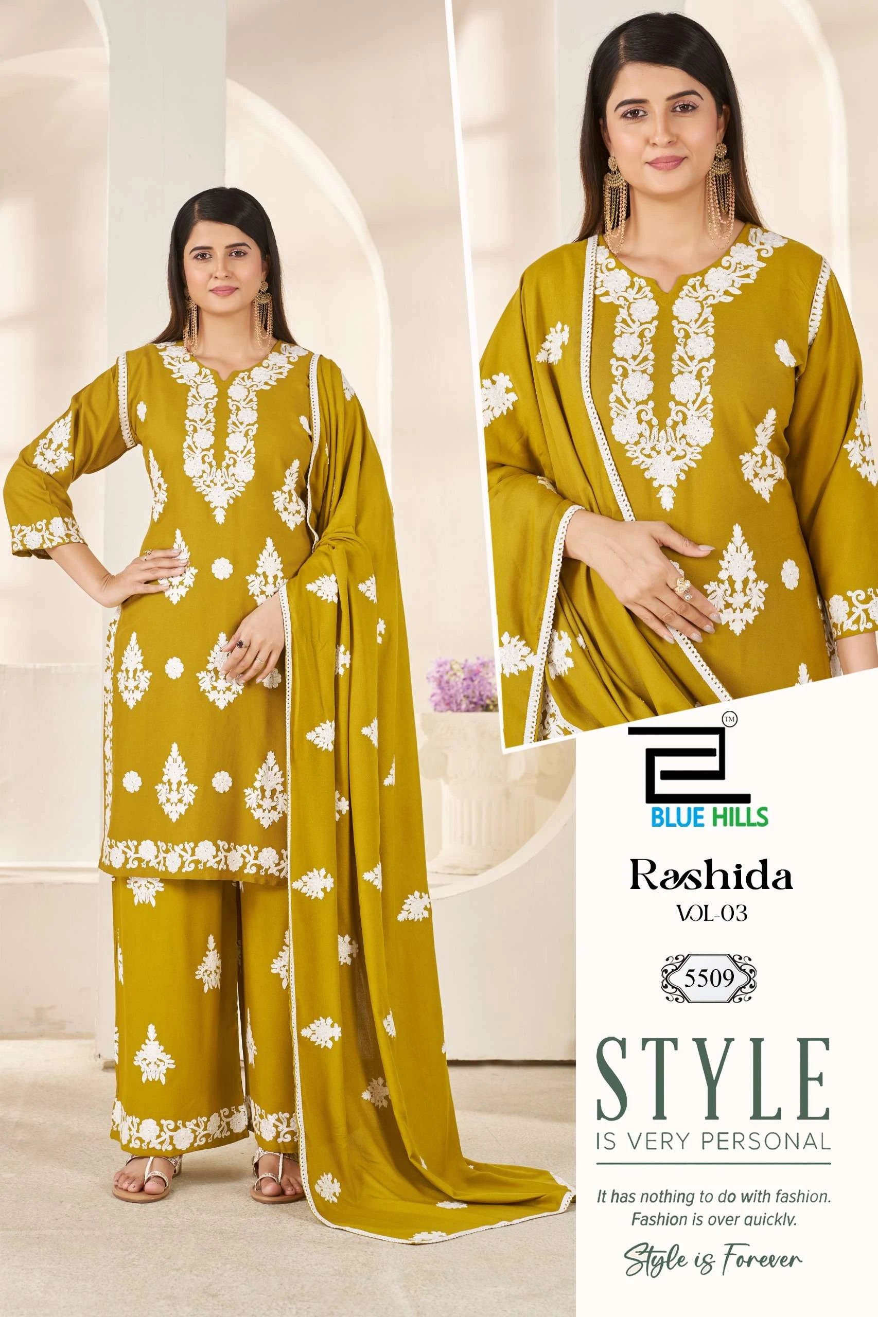 Blue Hills Rashida Vol 3 - Readymade Dress 4
