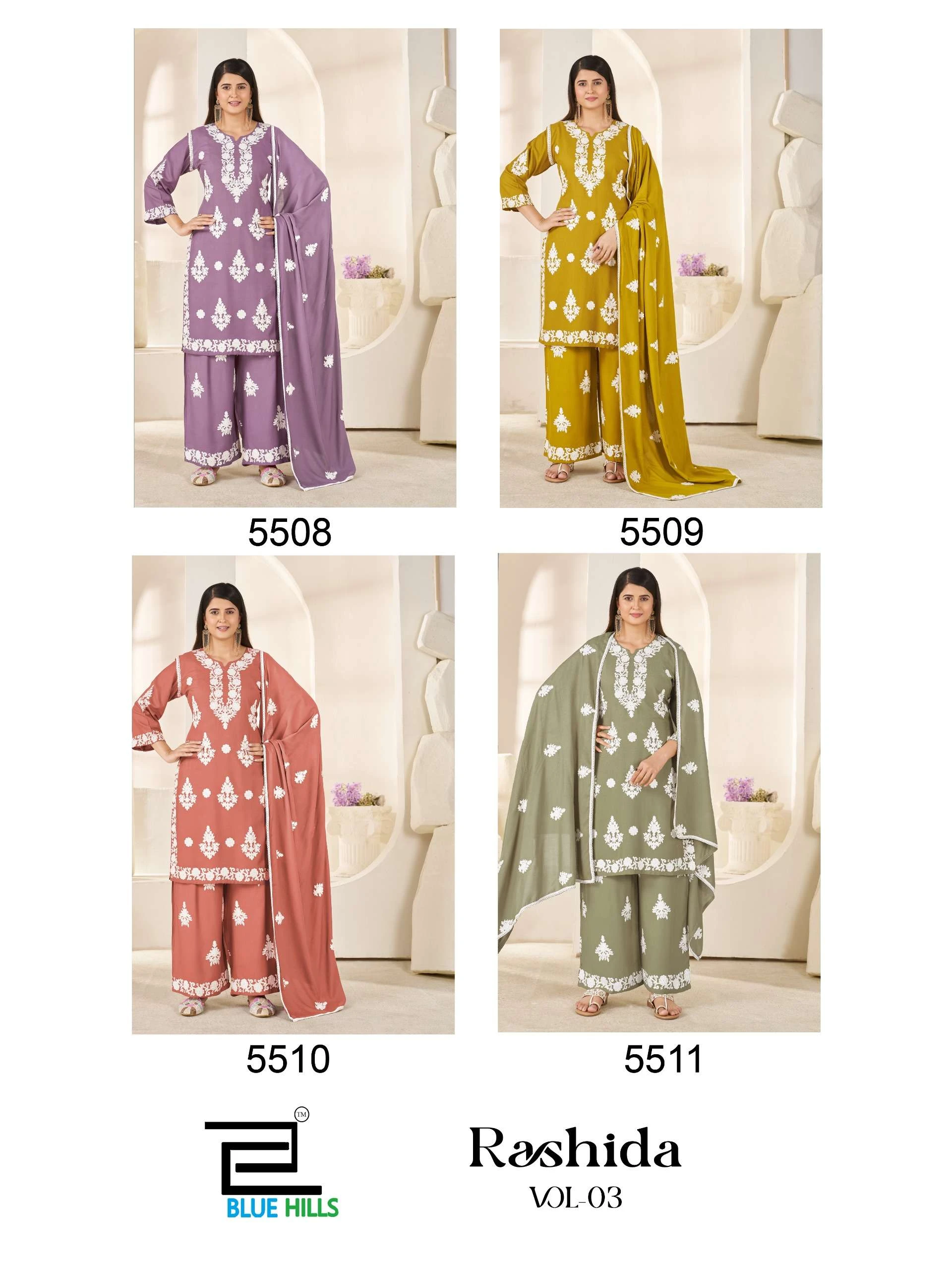 Blue Hills Rashida Vol 3 - Readymade Dress 6