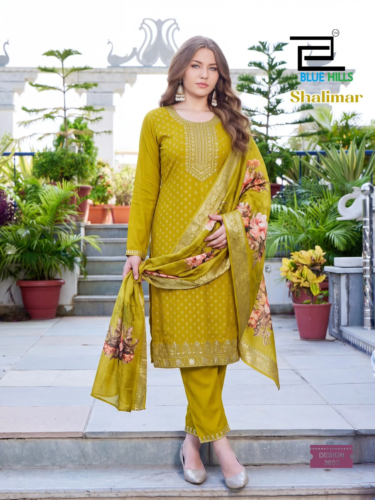 Blue Hills Shalimar Mal Chanderi Suits Collection 2
